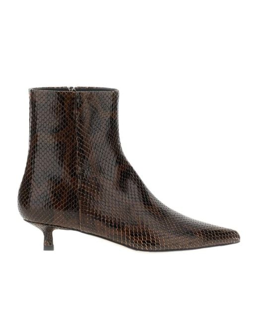 Aeyde Brown Sofie Ankle Boots