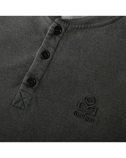 Isabel Marant Gray Crew Neck Sweatshirt