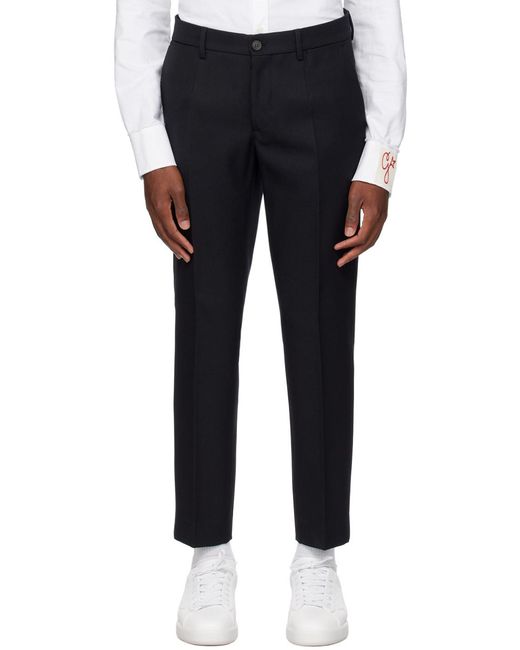 Golden Goose Deluxe Brand Blue Milano Tapered Leg Pants for men