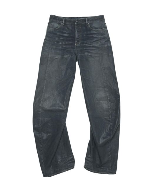 Acne Blue Jeans With Belt Loops for men