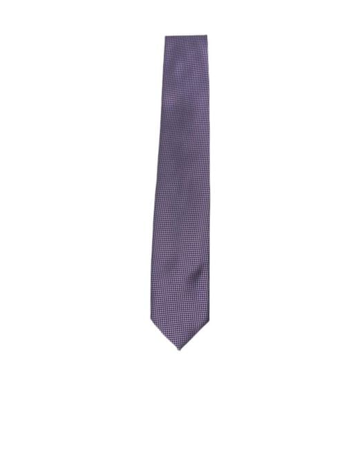 Tom Ford Purple Pointed-Tip Tie for men