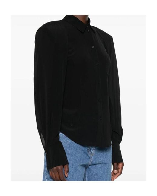 IRO Black Long-Sleeved Shirt