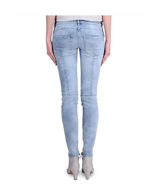 Balmain Blue Washed Jeans