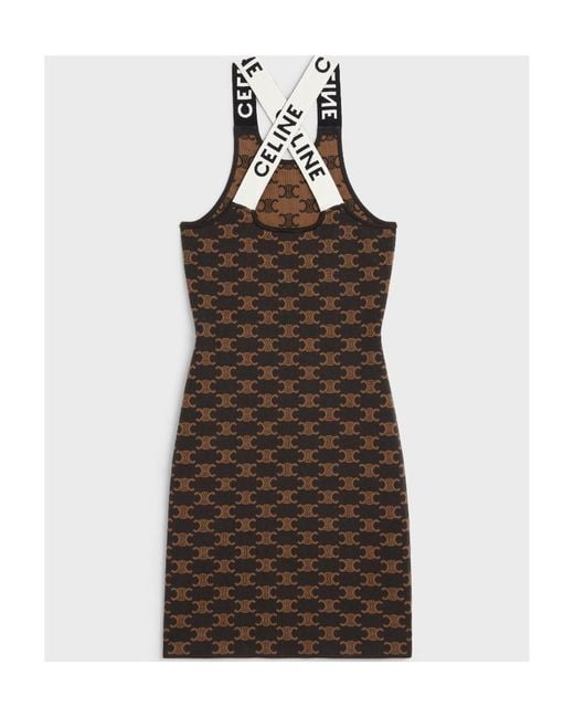 Céline Brown Dress
