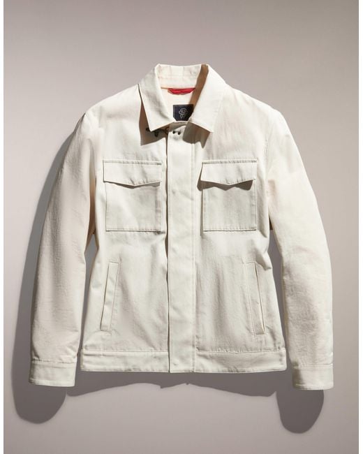 Fay Natural Truck Long-Sleeved Jacket for men