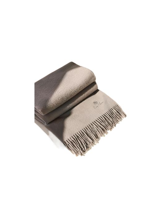 Loro Piana Metallic Unito Blanket for men