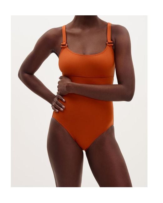 Eres Brown Inspiring One-Piece Swimwear