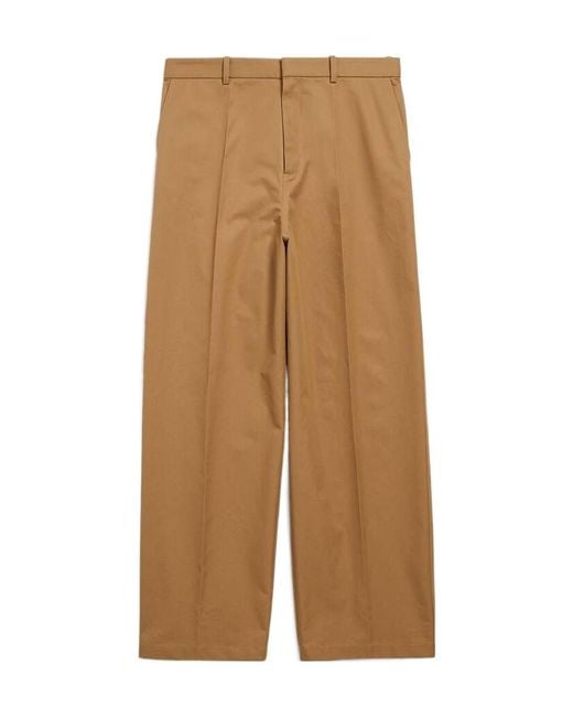 Balenciaga Natural Large-Fit Chinos for men