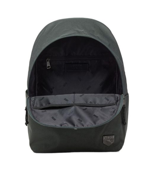 DIESEL Gray D Pack Logo Backpack