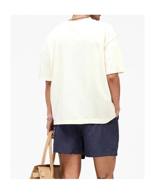 Represent White Short-Sleeved T-Shirt for men