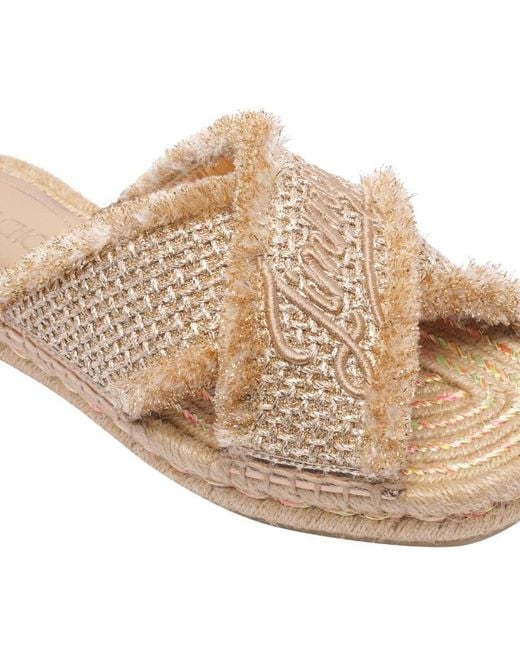 Jimmy Choo Brown Round Toe Sandals