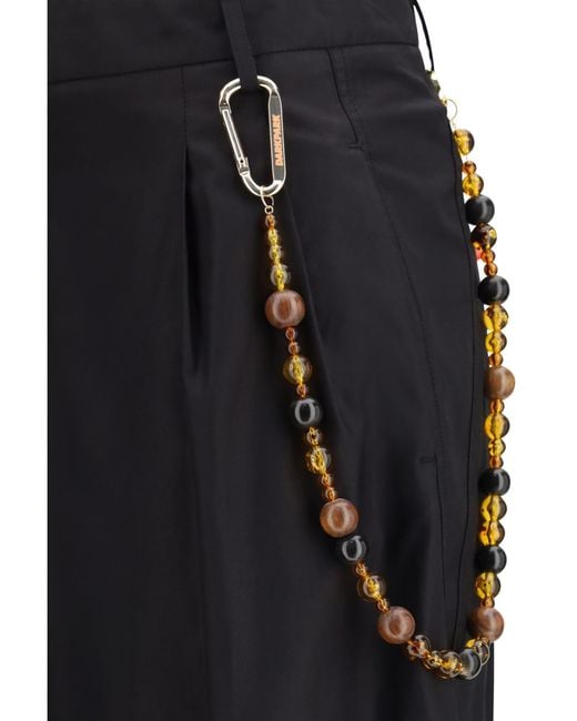 DARKPARK Black Phebe Charm Straight-Leg Pants
