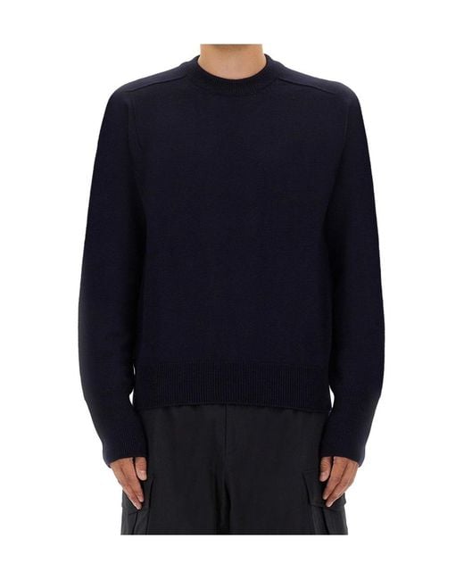 Studio Nicholson Blue Jed Jumper for men