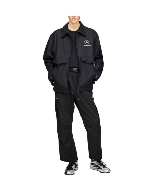 Y-3 Black Minimal Zip Jacket for men