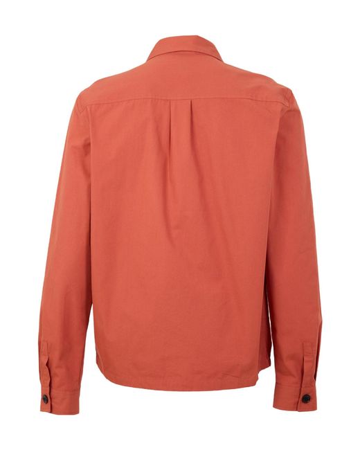 Paul Smith Red Patch Pocket Overshirt for men