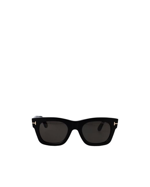Tom Ford Black Eyewear Square Frame Sunglasses