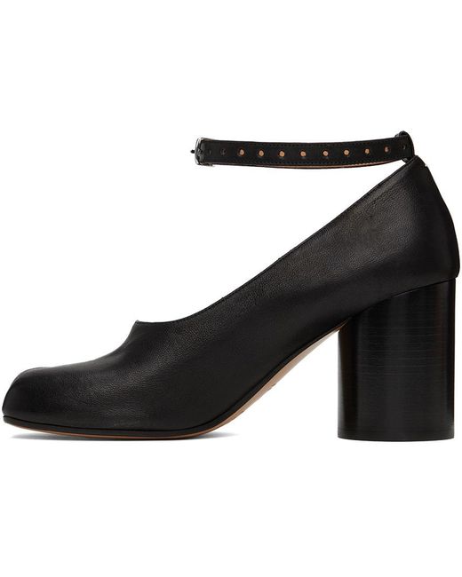 Maison Margiela Black Tabi Mary-Jane Pumps