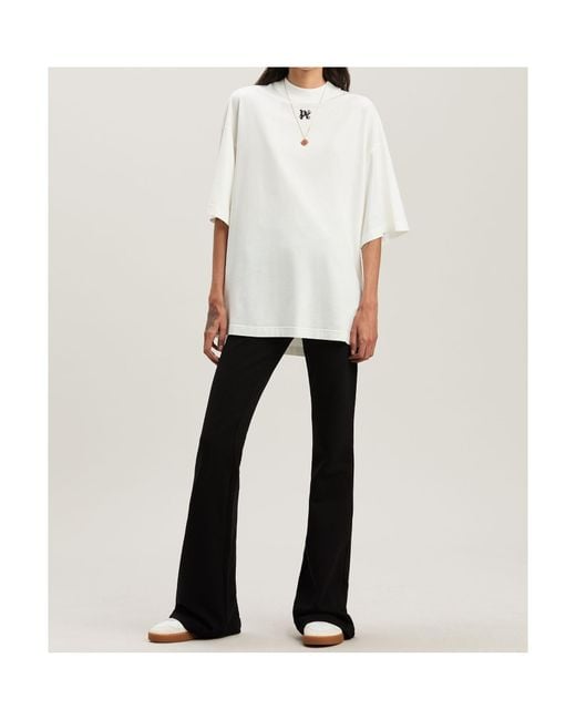 Palm Angels White Wings-Print T-Shirt