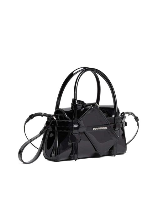 DSquared² Black Twin Mini Bag