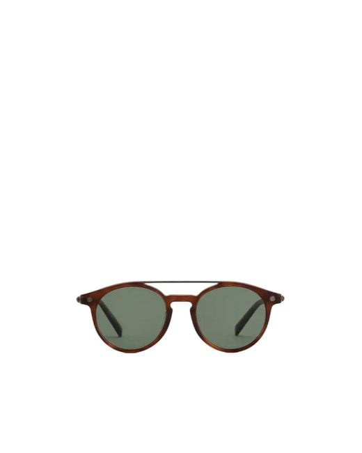 Tod's Green Full-Rim Sunglasses for men