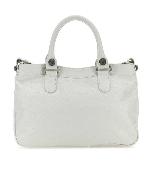 Balenciaga Metallic Neo Cagole Tote Bag