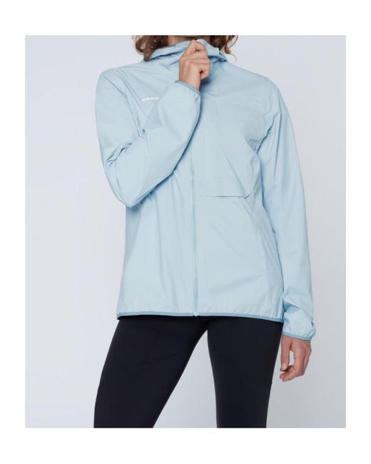 Mammut Blue Ducan Light Hs Hooded Jacket