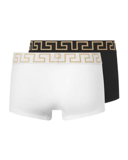Versace White Two-Pack Boxer Briefs for men