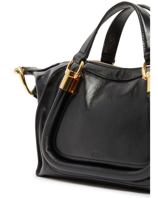 Chloé Black Paraty 24 Tote