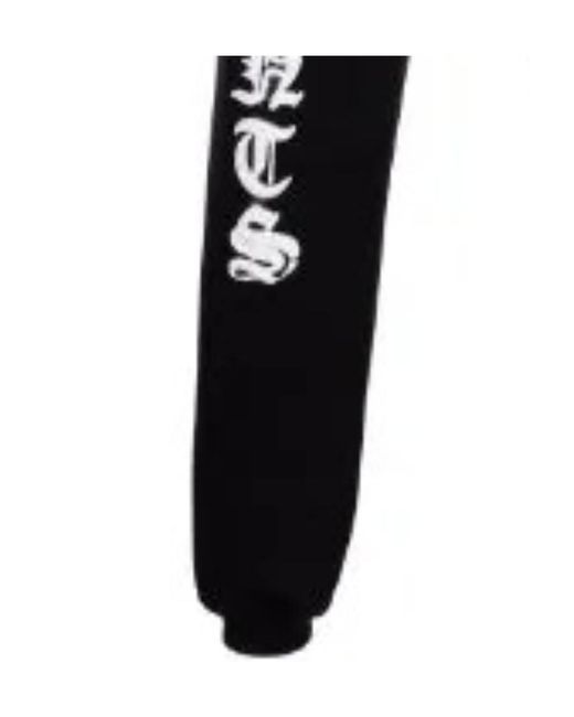 Vetements Black Logo Logo Sweatpants for men