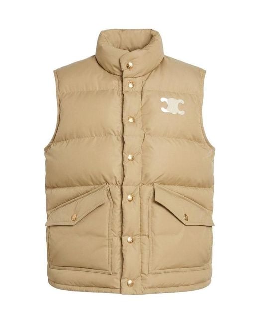 Céline Natural Sleeveless Vest