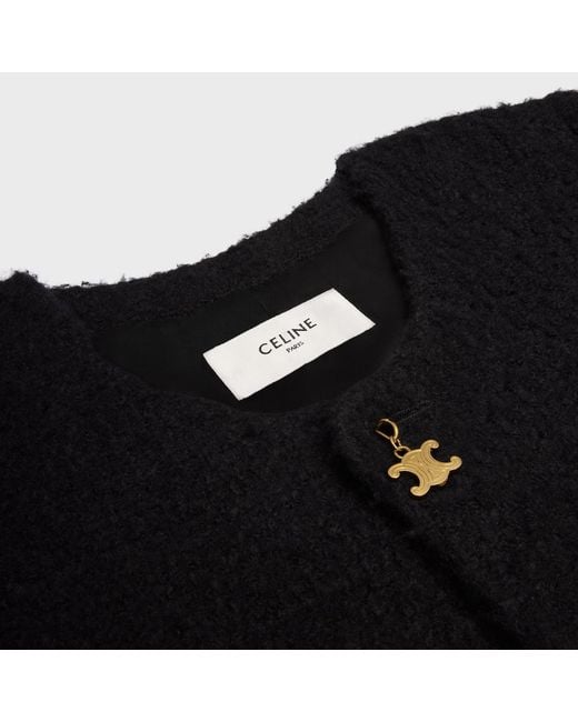Céline Black Maggie Coat