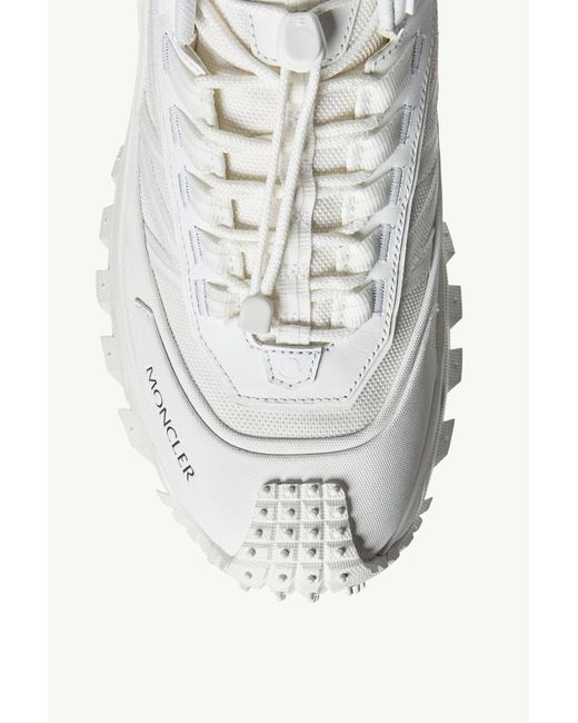 Moncler White Trailgrip Gtx Drawstring Sneakers for men