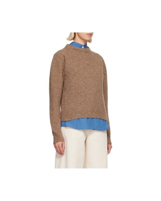 Rohe Brown Crew-Neck Sweater