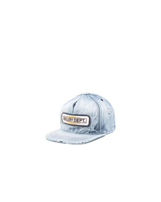 GALLERY DEPT. Blue Mechanic Patch Cap for men