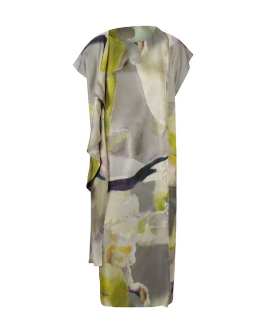 Soeur Green Iberis Printed Dress