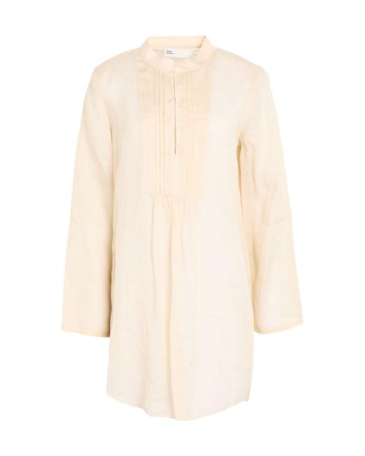 Tory Burch White Stand-Up Collar Shirt