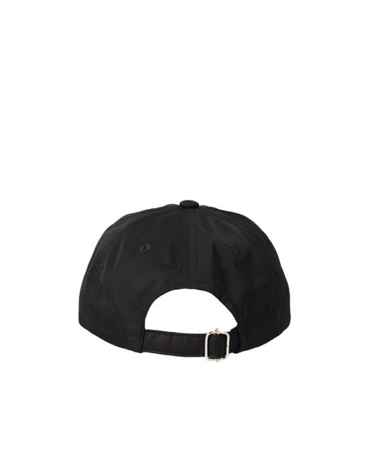 A.P.C. Black Logo-Printed Baseball Cap for men