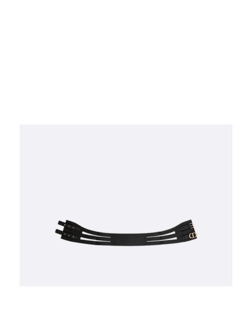 Dior Black 30 Montaigne Corset Belt