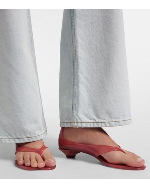 Chloé Pink Chloé Jelly Tpu Thong Sandals