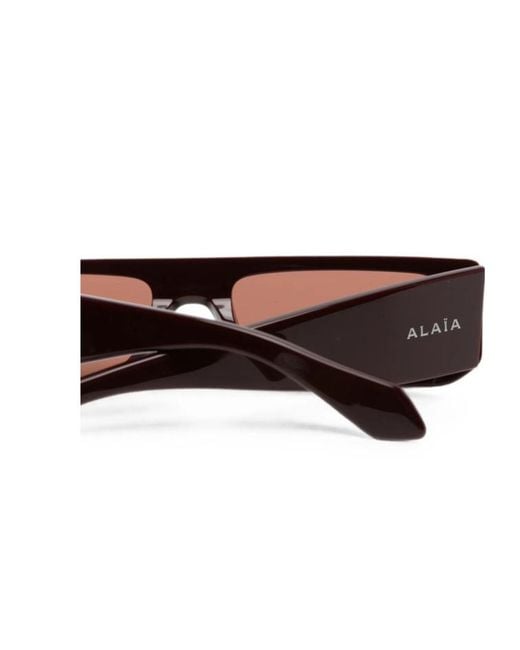 Alaïa Multicolor Rectangular Sunglasses