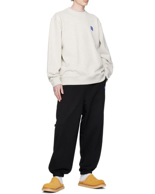 Adererror White Trs Tag 01 Sweatshirt for men