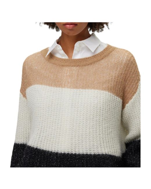Boss Black Crew-Neck Knit Sweater