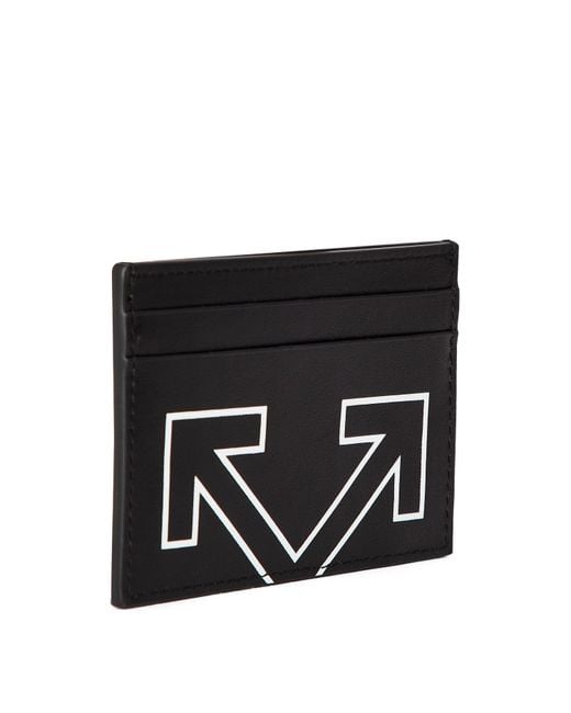 Off-White c/o Virgil Abloh Black Simple Card Case for men