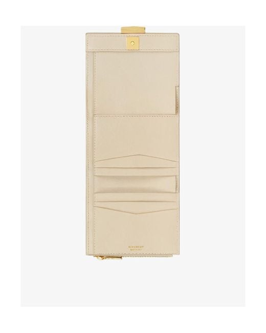 Givenchy Natural 4G Trifold Wallet