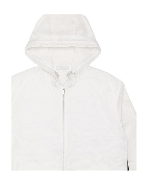 Prada White Long-Sleeved Casual Jacket for men
