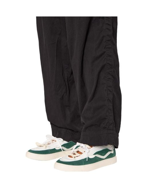 Kolor Black Casual Trousers With Belt Loops for men