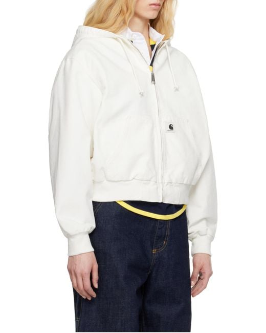 Carhartt White W' Og Active Jacket