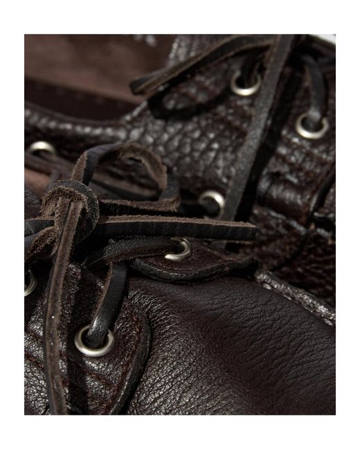 Paraboot Black Lace-Up Loafers for men