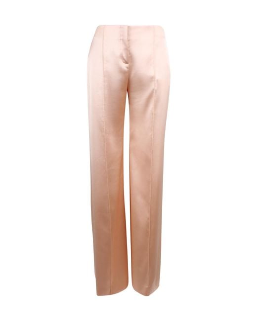 Ermanno Scervino Pink Seam Trousers