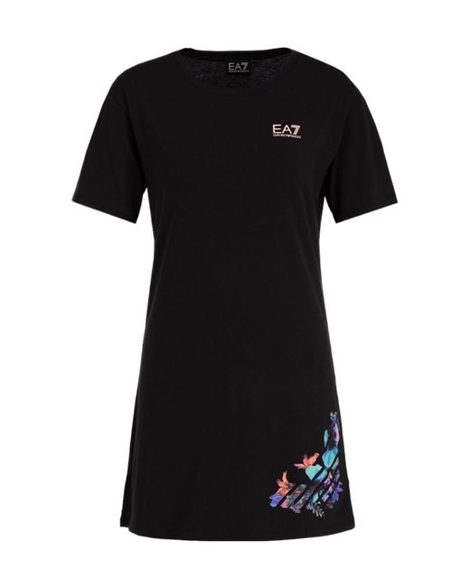 EA7 Black Casual Dress